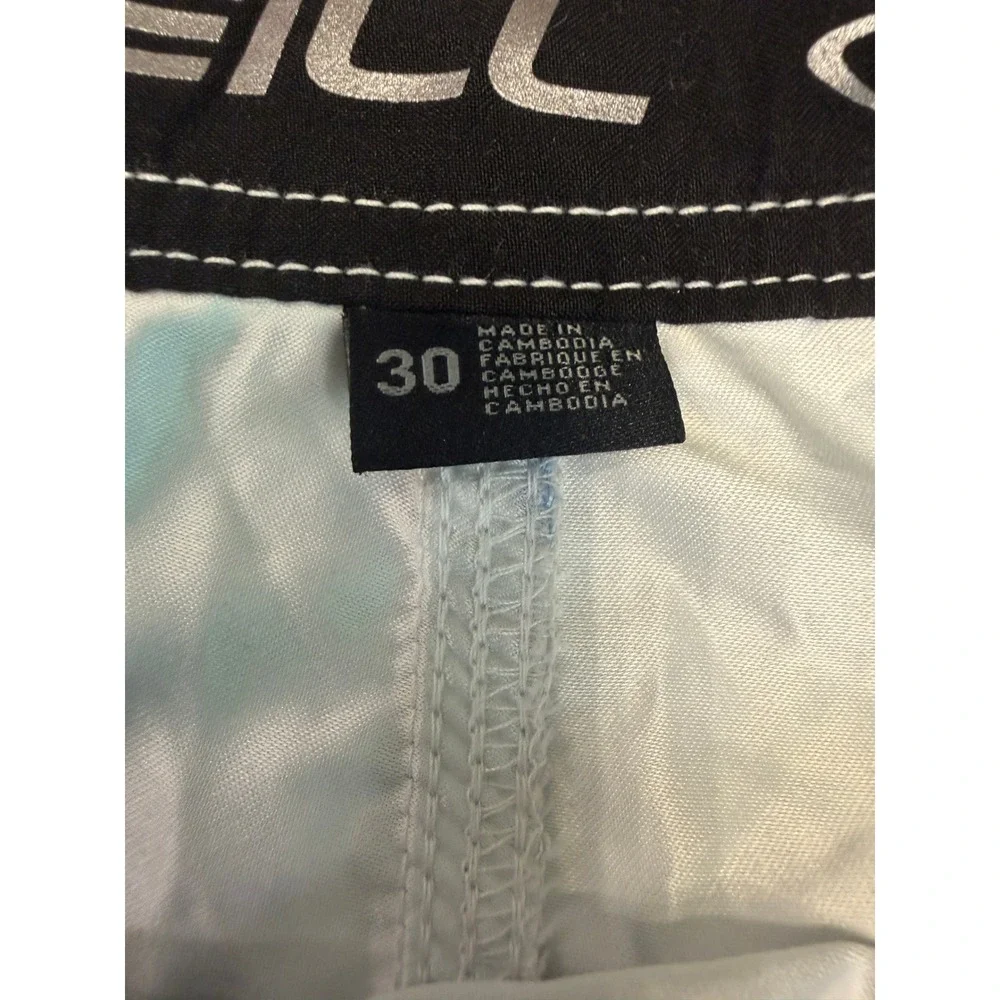 O'Neill Mens Board Shorts Size 30 Crushed‎ Soda Beer Can Print Swim Trunks Grey